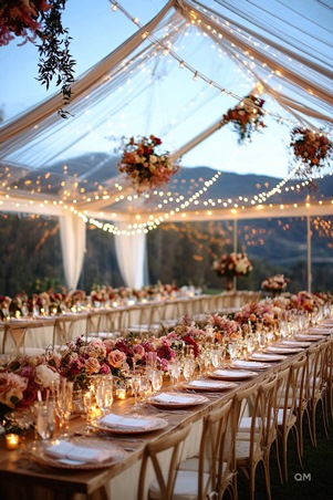 إليكِ الألوان الأكثر شيوعاً في حفلات الزفاف بموسم الخريف